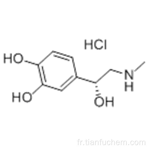 Chlorhydrate d&#39;épinéphrine CAS 55-31-2